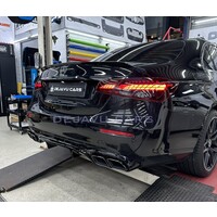 E63 AMG Look Diffusor Night Package für Mercedes Benz E-Klasse W213 / S213