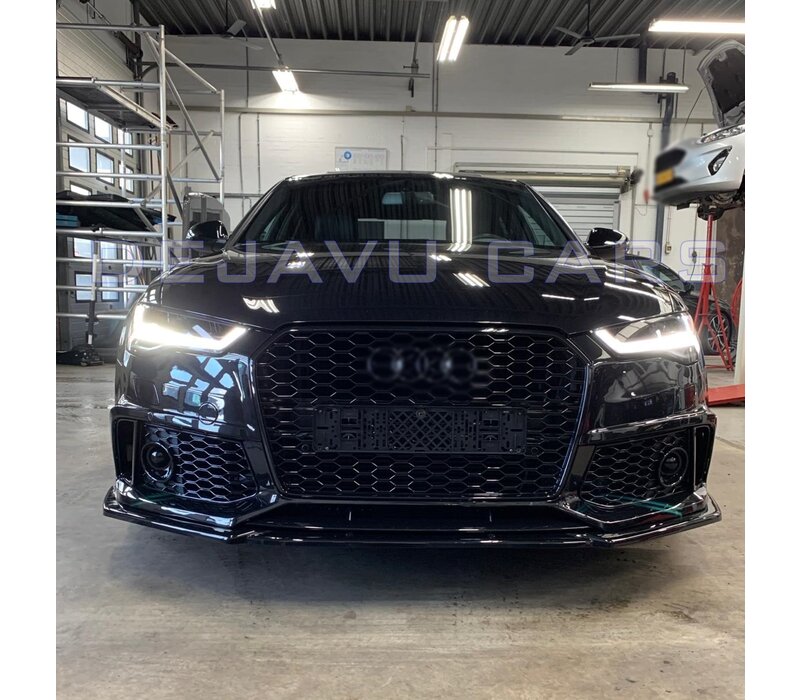 RS6 Look Voorbumper voor Audi A6 C7.5 Facelift / S6 / S line