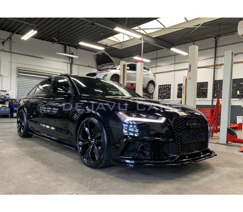RS6 Look Voorbumper voor Audi A6 C7.5 Facelift / S6 / S line