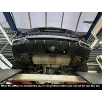 GLE63 AMG Look Diffuser for Mercedes Benz GLE V167 SUV