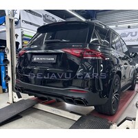 Trittbretter Satz Black Edition für Mercedes Benz GLE V167 SUV