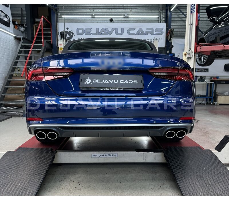 S5 Look Diffuser for Audi A5 B9 F5 S line