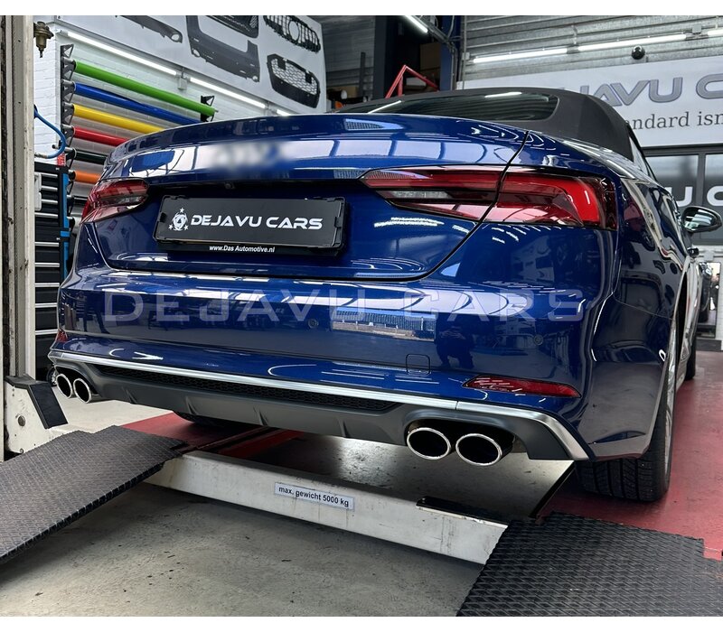 S5 Look Diffusor für Audi A5 B9 F5 S line