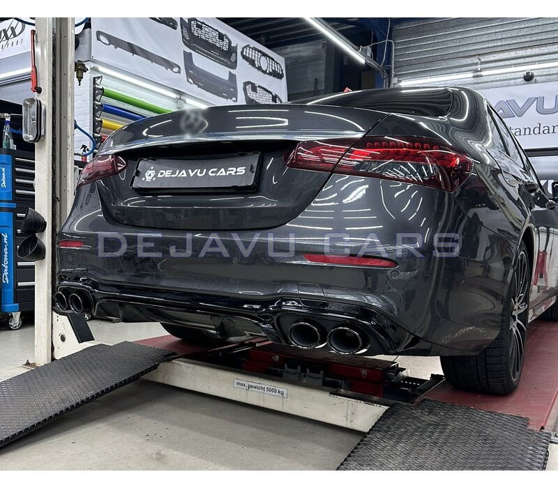 Facelift E53 AMG Look Diffuser voor Mercedes E W213 / S213