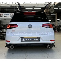 GTI Look Diffuser for Volkswagen Golf 7.5 Facelift / R line / GTI / GTD / GTE