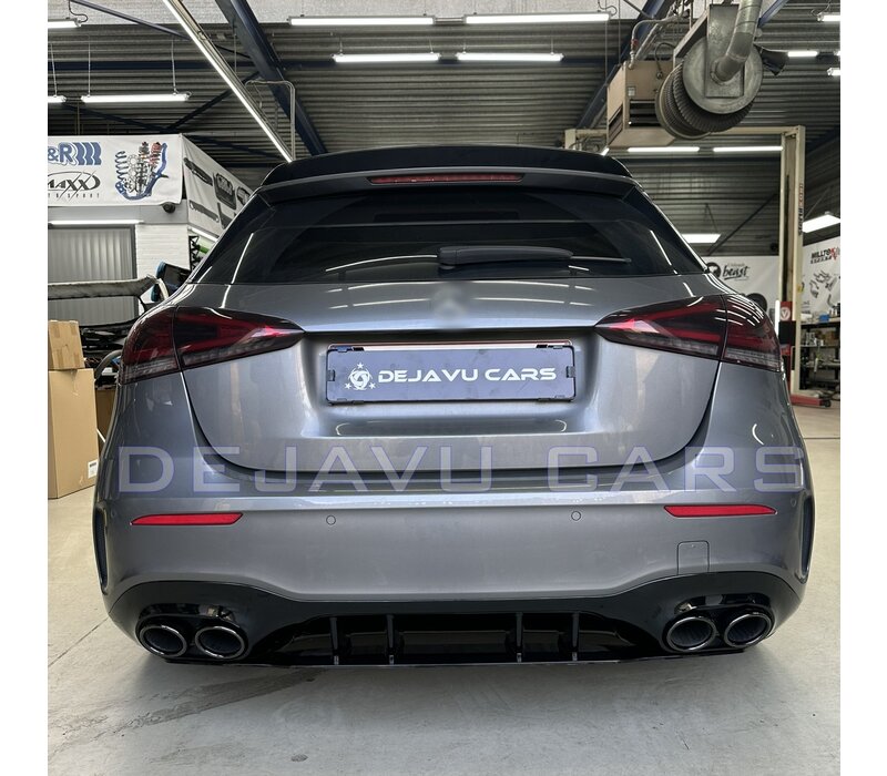 A45 AMG Look Diffuser for Mercedes Benz A-Class W177 Hatchback
