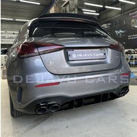 A45 AMG Look Diffuser voor Mercedes Benz A Klasse W177 Hatchback