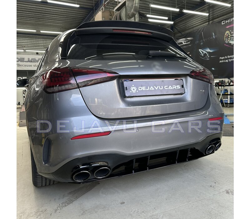 A45 AMG Look Diffuser for Mercedes Benz A-Class W177 Hatchback