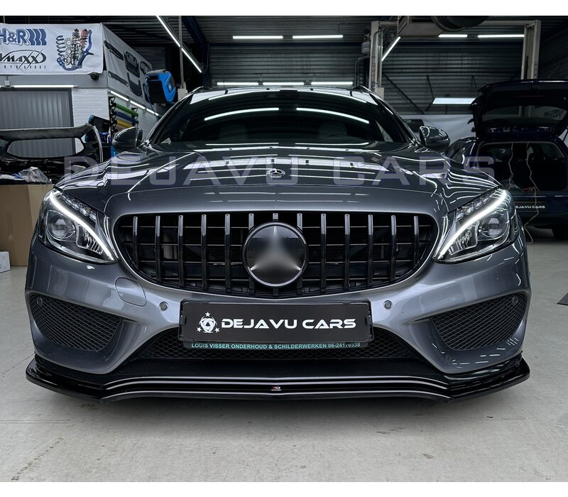 Front Splitter V.1 für Mercedes Benz C-Klasse W205 AMG Line / C43 AMG