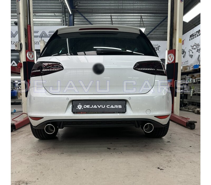 GTI Look Sport Exhaust System + Diffuser for Volkswagen Golf 7 / GTI & Clubsport / GTD / GTE