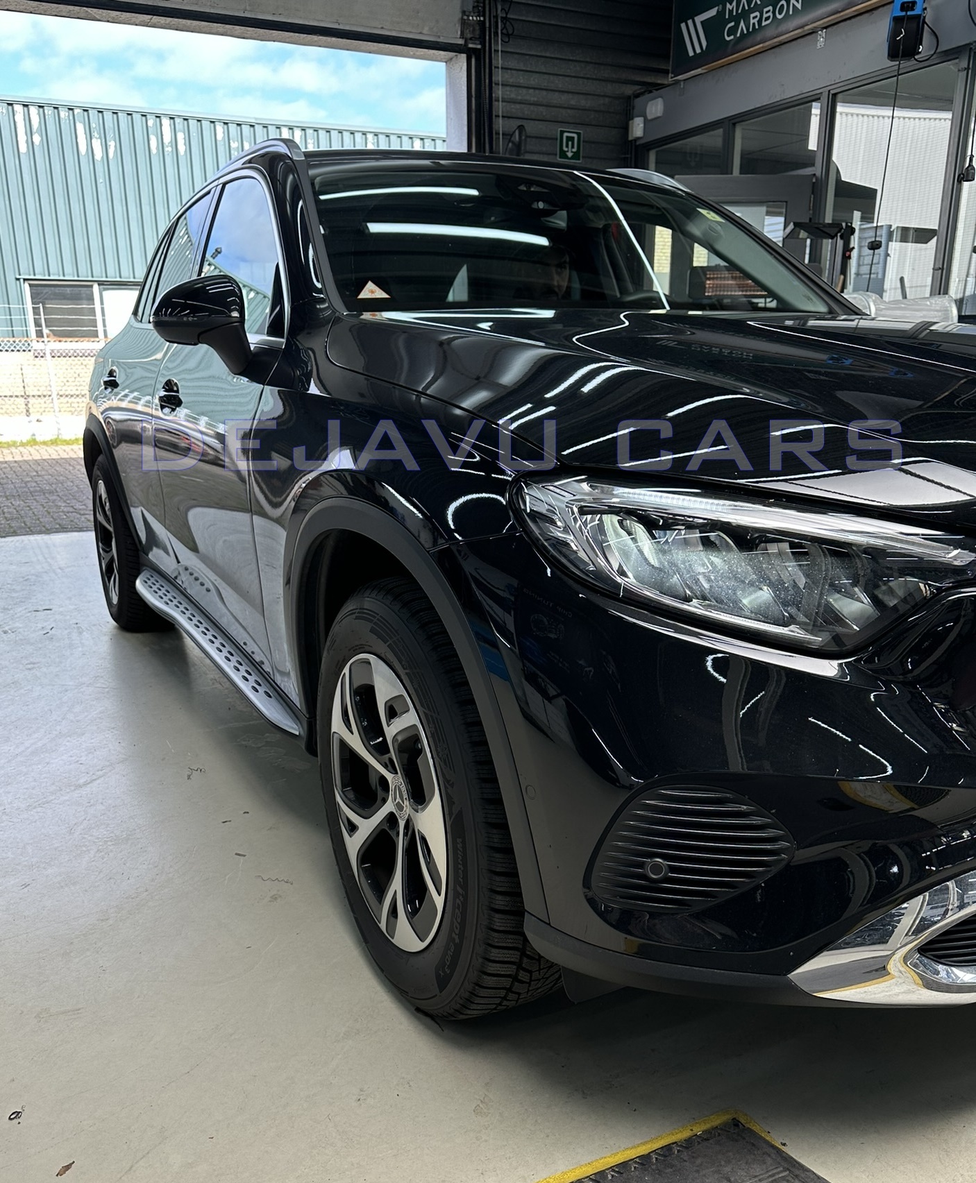 Marchepieds Latéraux KITT Pour Mercedes GLC X254 / C254 à Partir De 2022 - Acier Inoxydable, Design Sportif