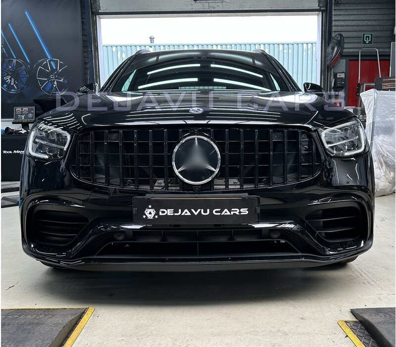 Facelift GLC63 AMG Look vordere Stoßstange für Mercedes Benz GLC-Klasse C253 Coupe Facelift / X253 SUV Facelift