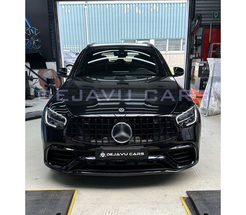 Facelift GLC63 AMG Look vordere Stoßstange für Mercedes Benz GLC-Klasse C253 Coupe Facelift / X253 SUV Facelift