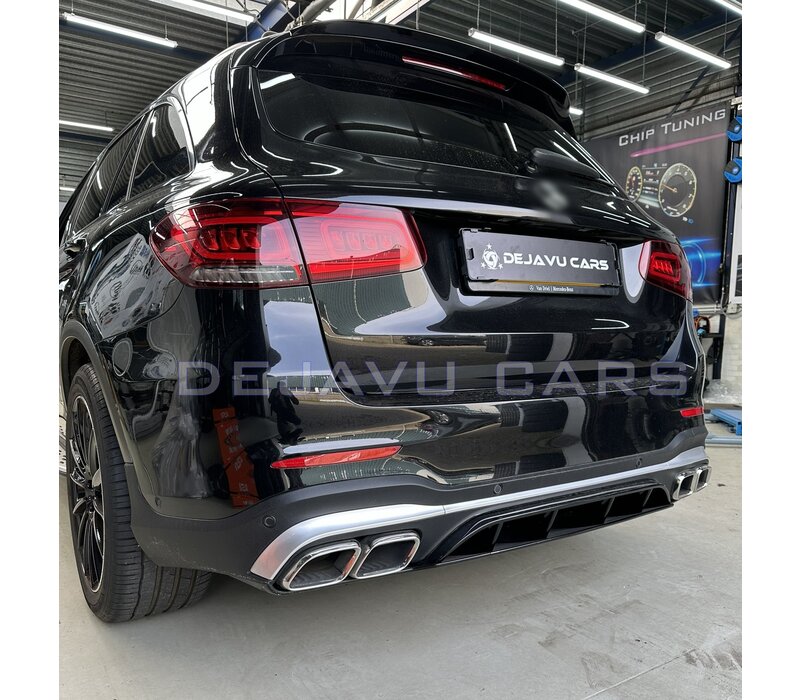 Facelift GLC63 AMG Look Diffusor für Mercedes Benz GLC X253 SUV