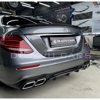 E63S AMG Look Heckspoiler für Mercedes Benz E Klasse W213 Limousine