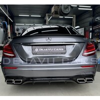 E63S AMG Look Heckspoiler für Mercedes Benz E Klasse W213 Limousine