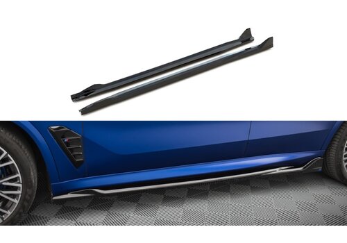 Maxton Design Seitenschweller Diffusor V.2 für BMW X5 G05 M Pack Facelift