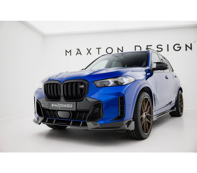Maxton Carbon Splitters voor BMW X5 M-Pack G05 Facelift