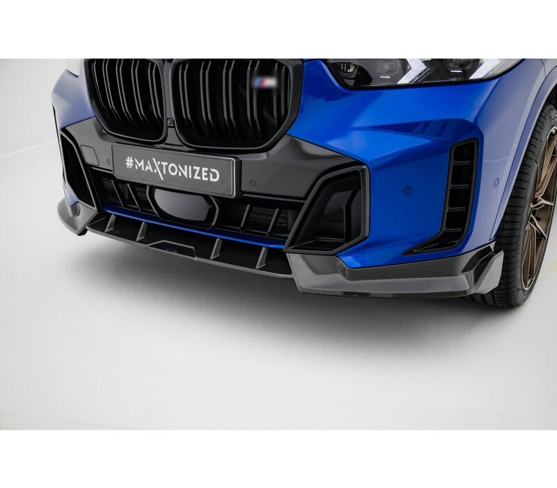 Maxton Carbon Splitters for BMW X5 M-Pack G05 Facelift
