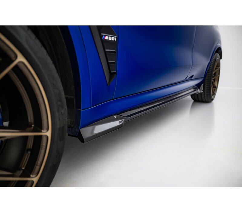 Maxton Carbon Splitters voor BMW X5 M-Pack G05 Facelift