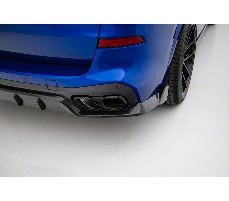 Maxton Carbon Splitters voor BMW X5 M-Pack G05 Facelift