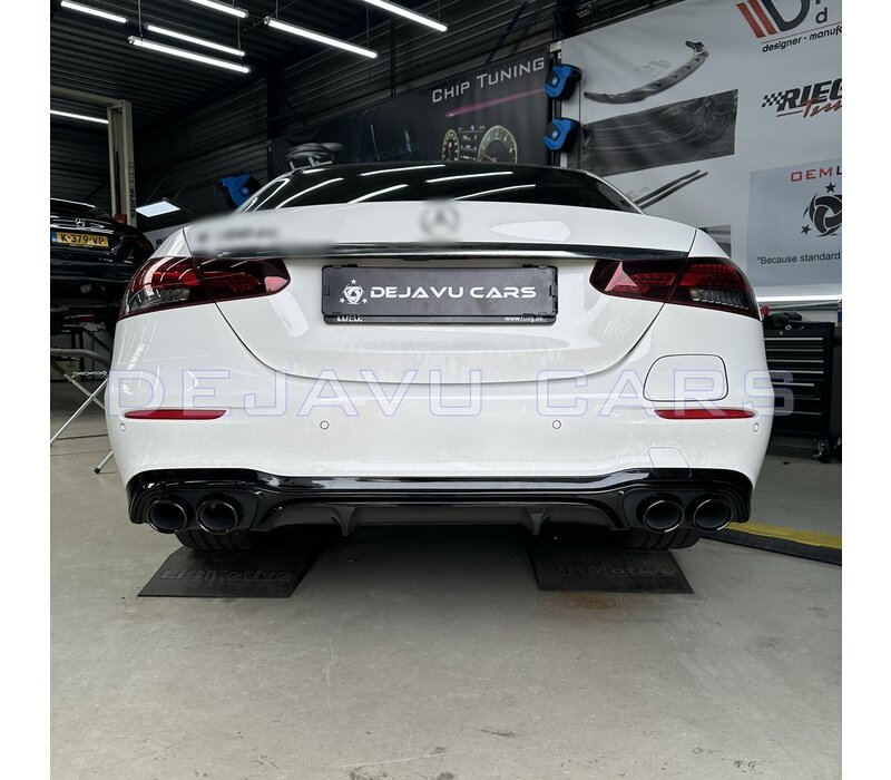 Facelift E53 AMG Look Diffuser voor Mercedes E W213 / S213