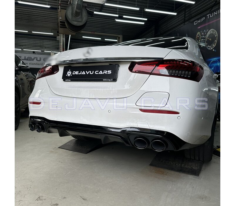Facelift E53 AMG Look Diffuser voor Mercedes E W213 / S213