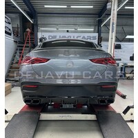 GLE63 AMG Look Diffuser voor Mercedes Benz GLE C167 Coupe