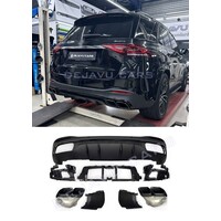 GLE63 AMG Look Diffuser voor Mercedes Benz GLE V167 SUV