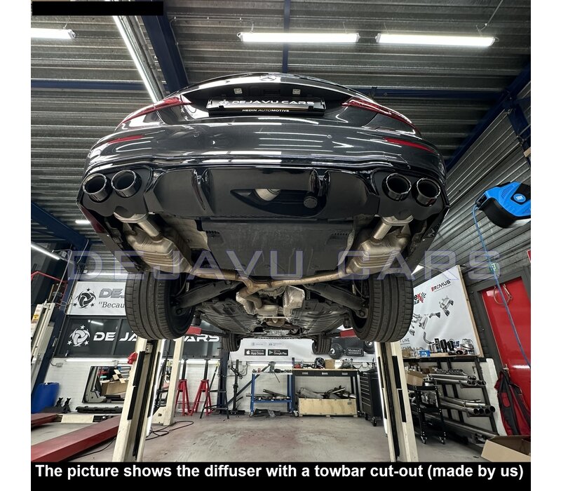 Facelift E53 AMG Look Diffuser voor Mercedes E W213 / S213