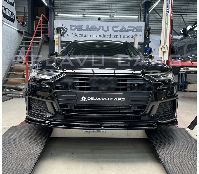 Front Splitter V.3 voor Audi A6 C8 S-line / S6 C8