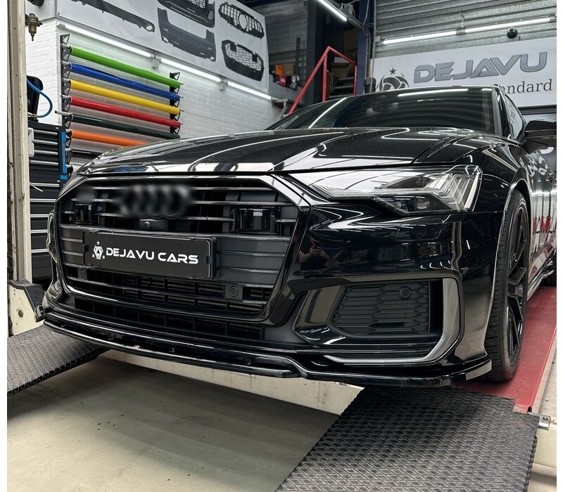 Front Splitter V.3 voor Audi A6 C8 S-line / S6 C8