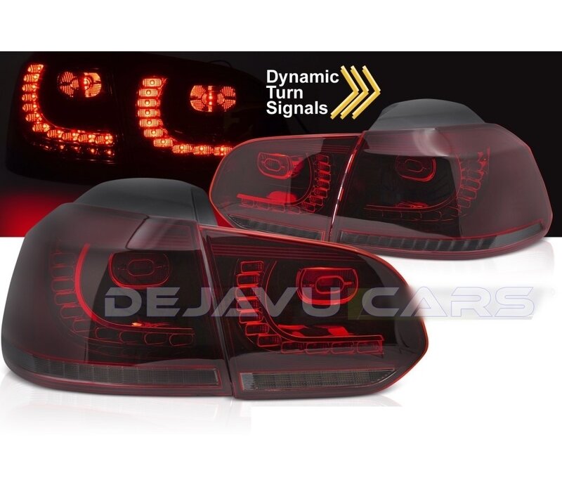 R20 / GTI Look Dynamic FULL LED Tail Lights for Volkswagen Golf 6