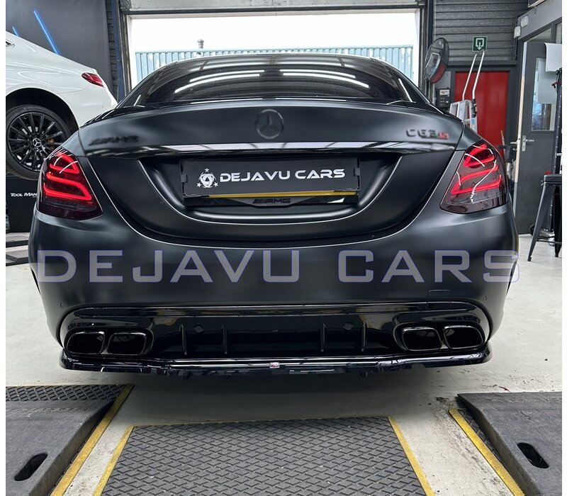 Rear Splitter for Mercedes Benz C Class C63 AMG Facelift W205 / S205