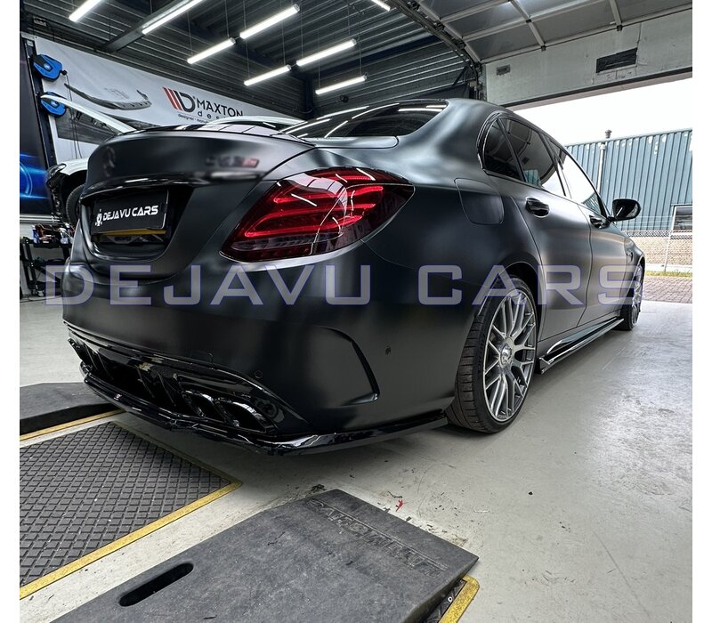 Rear Splitter for Mercedes Benz C Class C63 AMG Facelift W205 / S205
