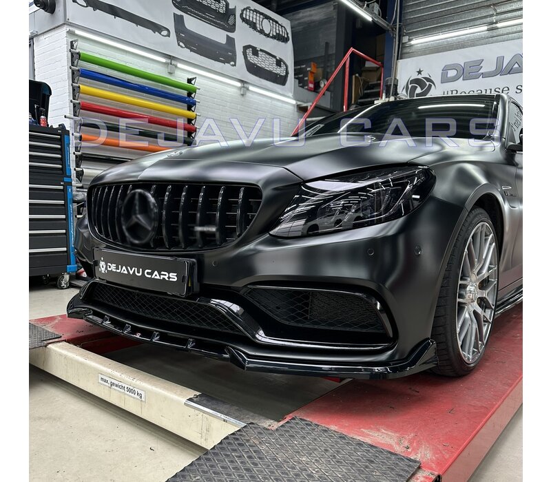 Front Splitter V.2 for Mercedes Benz C Class C63 AMG W205 / S205