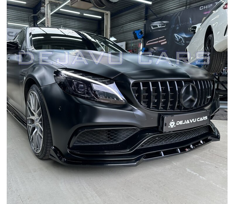 Front Splitter V.2 for Mercedes Benz C Class C63 AMG W205 / S205