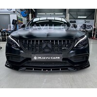Front Splitter V.2 voor Mercedes Benz C Klasse C63 AMG