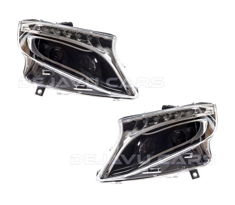 Full LED Headlights for Mercedes Benz V-Class W447 / Vito