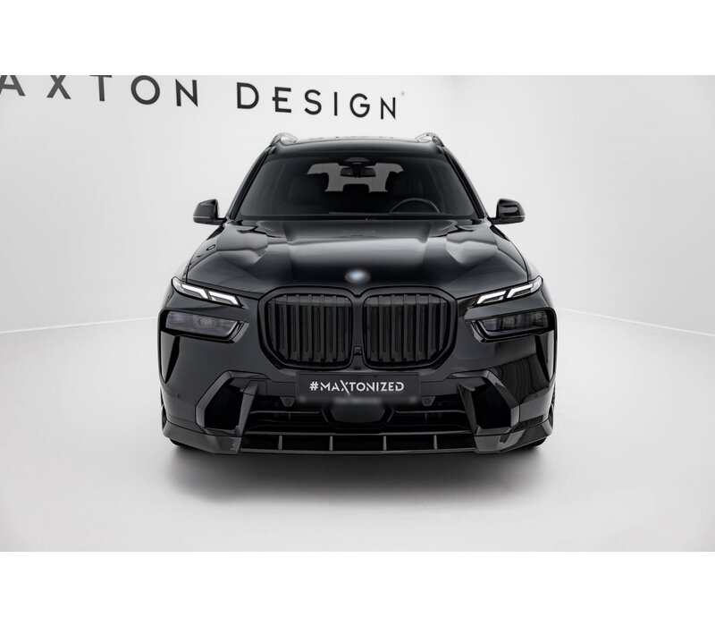 Maxton Carbon Splitters voor BMW X7 M-Pack G07 Facelift