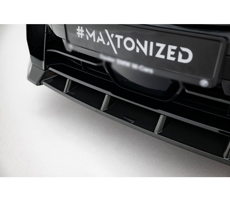 Maxton Carbon Splitters for BMW X7 M-Pack G07 Facelift