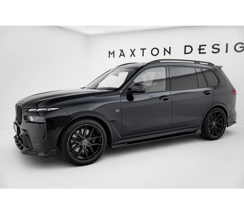 Maxton Carbon Splitters for BMW X7 M-Pack G07 Facelift