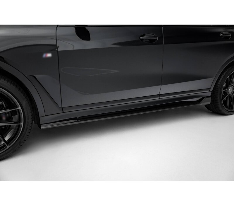 Maxton Carbon Splitters voor BMW X7 M-Pack G07 Facelift