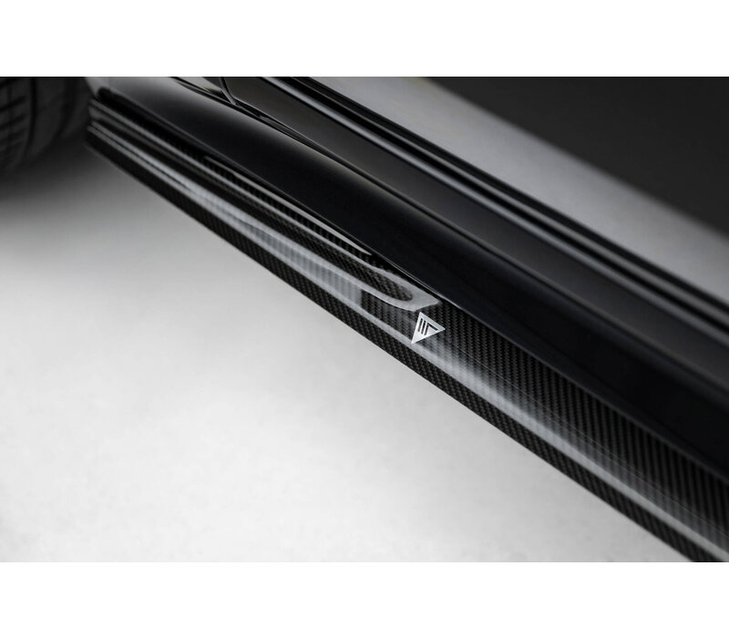 Maxton Carbon Splitters voor BMW X7 M-Pack G07 Facelift