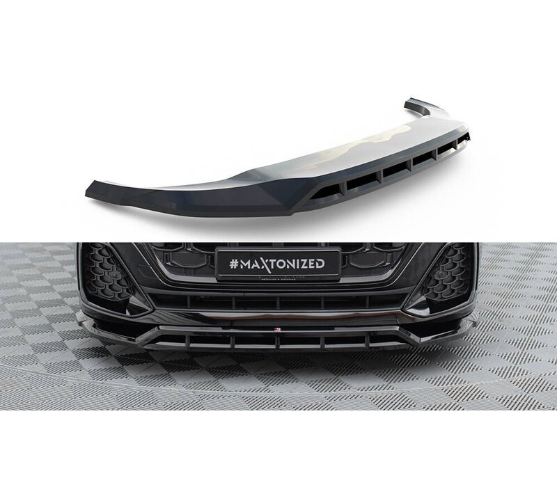 Front Splitter voor Audi SQ8 / Q8 S-Line Mk1 Facelift