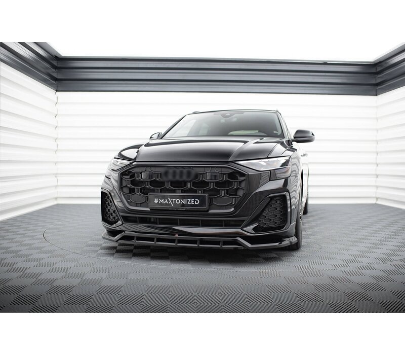 Front Splitter voor Audi SQ8 / Q8 S-Line Mk1 Facelift