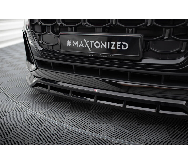 Front Splitter voor Audi SQ8 / Q8 S-Line Mk1 Facelift