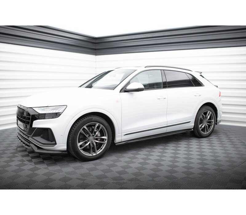 Side Skirts Diffuser V.2 voor Audi Q8 S line / SQ8
