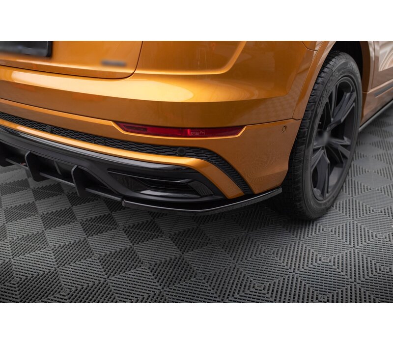 Rear Side Splitter for Audi Q8 S-line