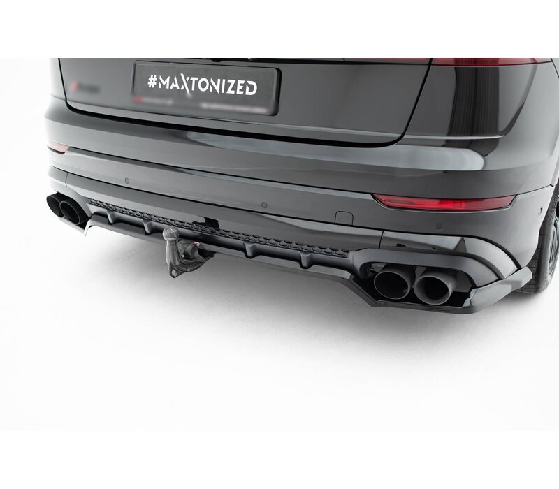 Rear Splitter (with vertical bars) V.2 voor Audi SQ8 /S-Line